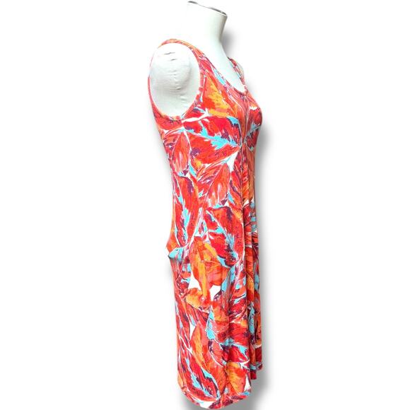 Tommy Bahama Sleeveless Dress Tropical XS - Picture 4 of 5